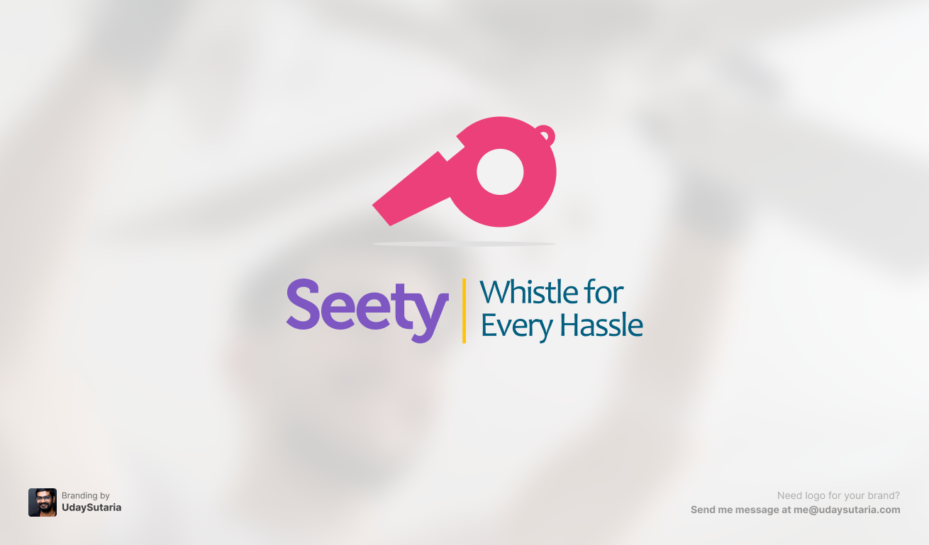 Full logo of the Seety brand, showcasing its complete design. The image is created by UdaySutaria.